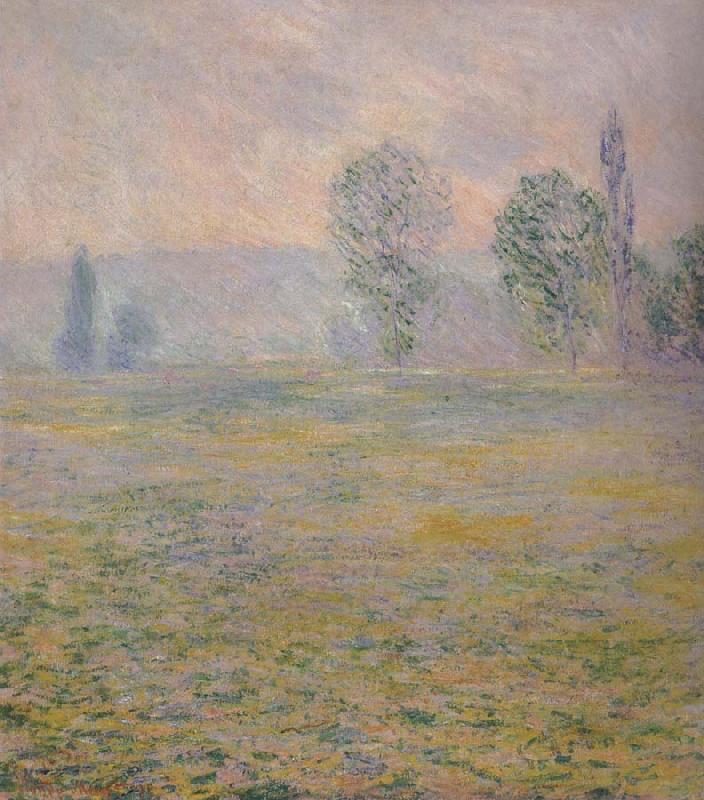 Claude Monet Meadow at Giverny oil painting image